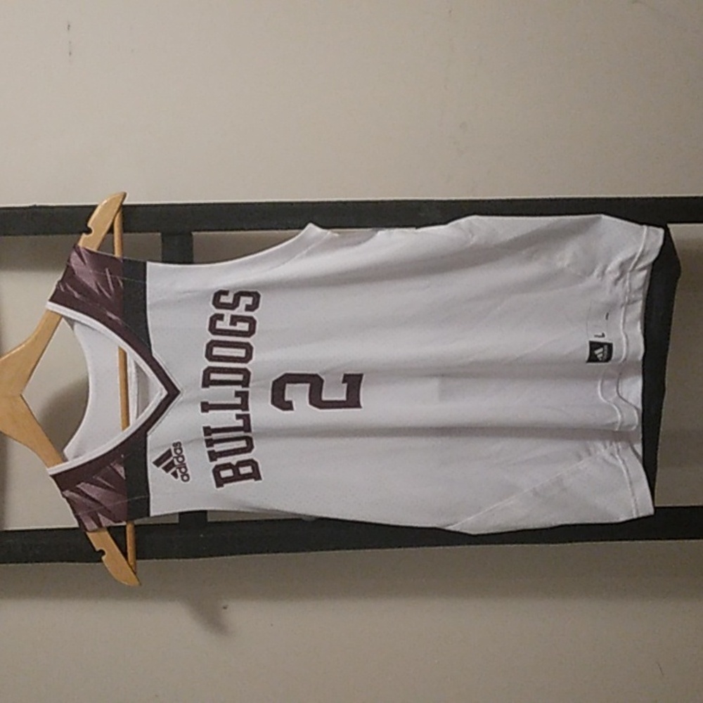 Youth Adidas Missisippi State Basketball Jersey